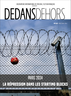 Dedans Dehors N123 - Paris 2024 : la rpression dans les starting blocks